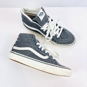 Vans High Top Canvas Sneaker Men 6.5 Women 8